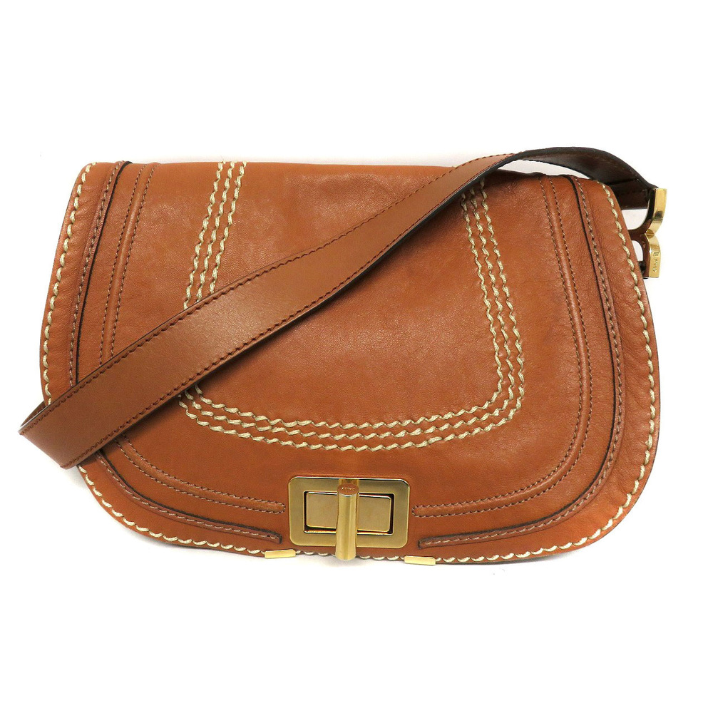 Chloe Marcy Lock Leather